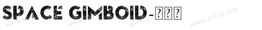 Space Gimboid字体转换